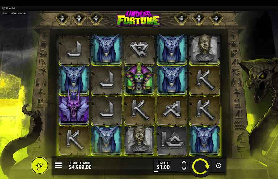 Win Up To 10,000x Your Bet In The Undead Fortune Online Slot From Provider Hacksaw Gaming