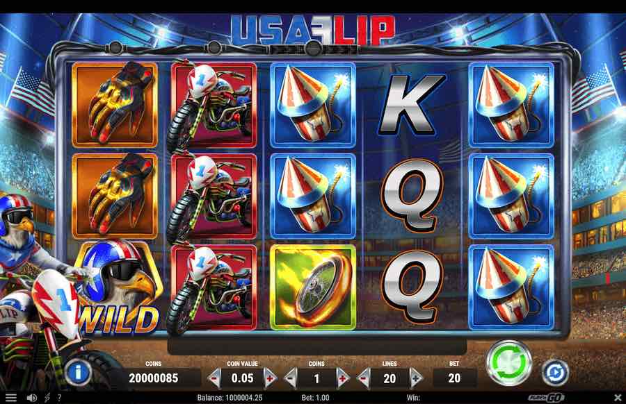 Usa Flip Slot Base Game