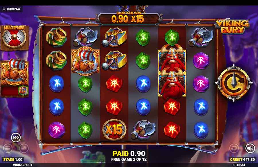 Viking Fury Spinfinty Slot Free Spins Feature