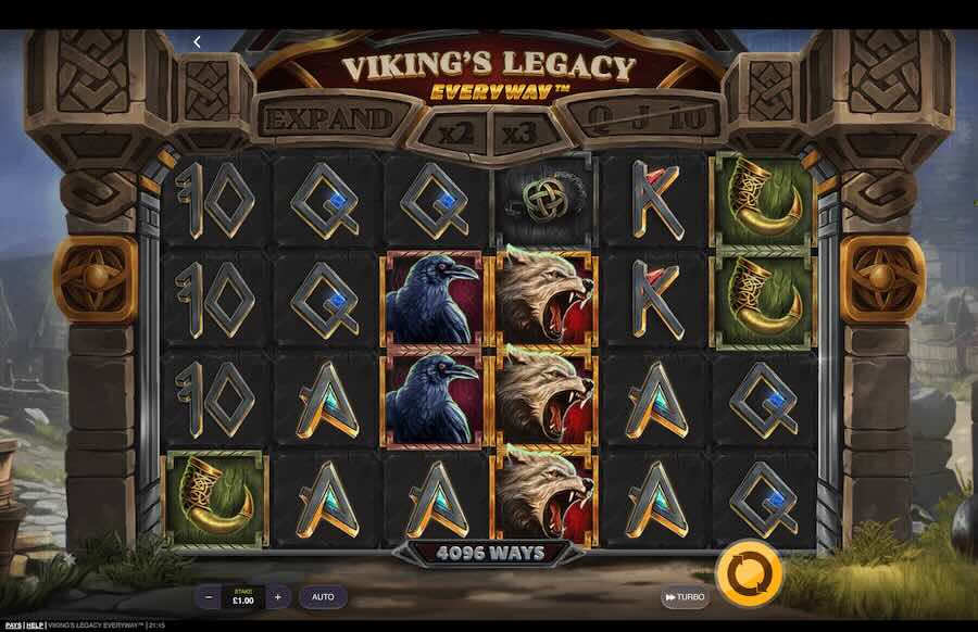 Viking's Legacy Everyway Slot Base Game