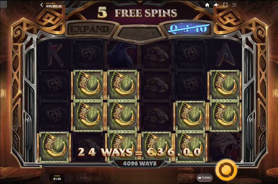 Viking's Legacy Everyway Slot Free Spins Feature