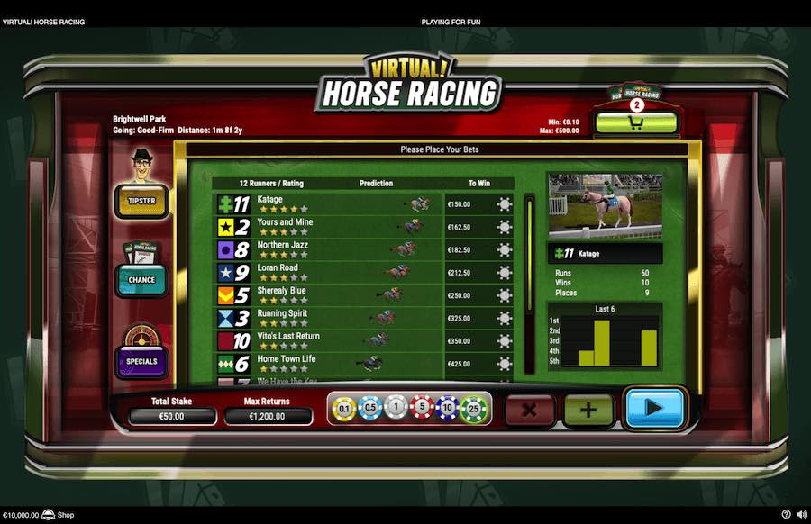 Playtech's Virtual Horse Racing 