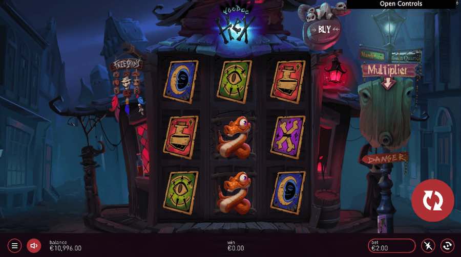 Play With 3 Reels, 5 Paylines, And Win Up To 9,400x Your Bet In Voodoo Hex Online Slot From Game Provider Peter & Sons