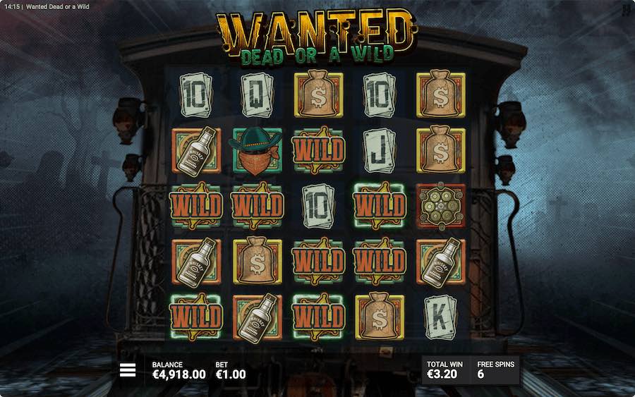 Wanted Dead Or A Wild Slot Bonus Feature