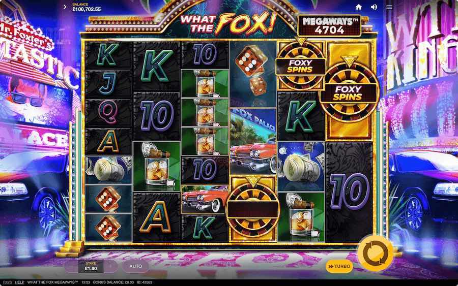 3 Foxy Spins Scatter Symbols Landing In View Will Trigger The Free Spin Feature On What The Fox Megaways™