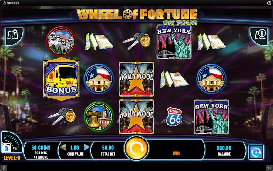 Play With 5 Reels, 30 Paylines, And Win Up To 25,000x Your Stake On Igt's Wheel Of Fortune On Tour Online Slot