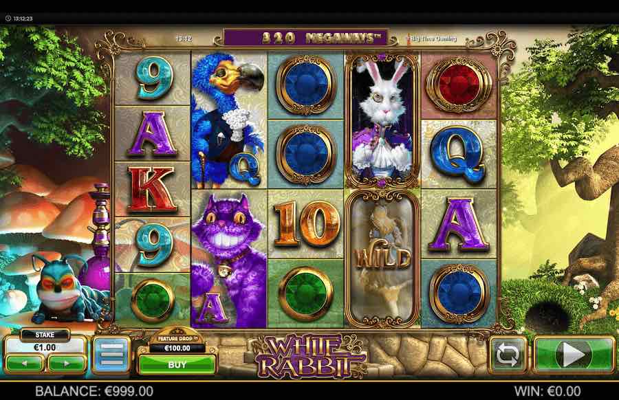 White Rabbit Megaways Slot Base Game 