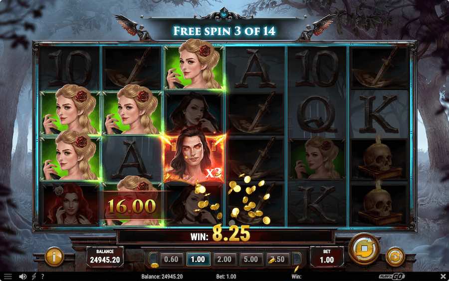 Choose From 3 Bonus Rounds When You Trigger The Free Spins Feature On Wild Blood 2 Video Slot