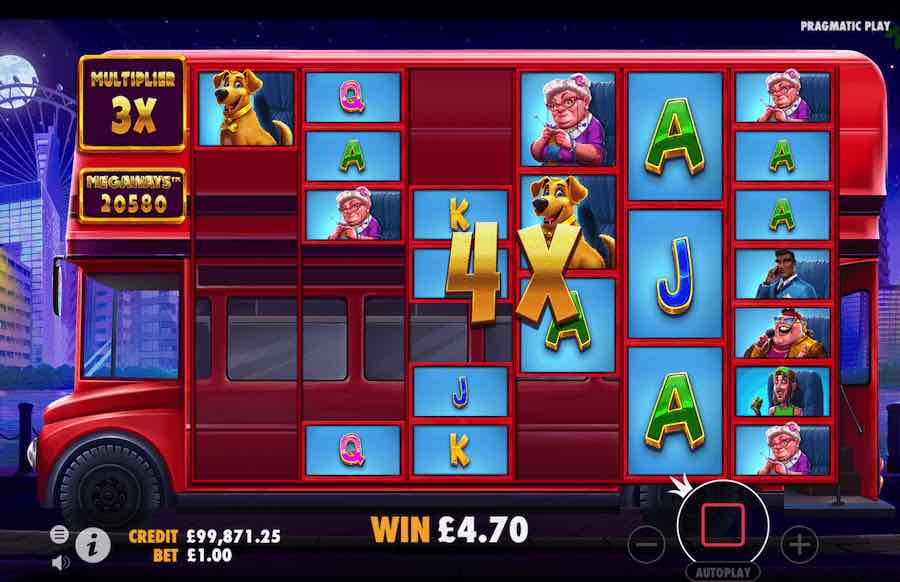 Wild Celebrity Bus Megaways Slot Free Spins Feature