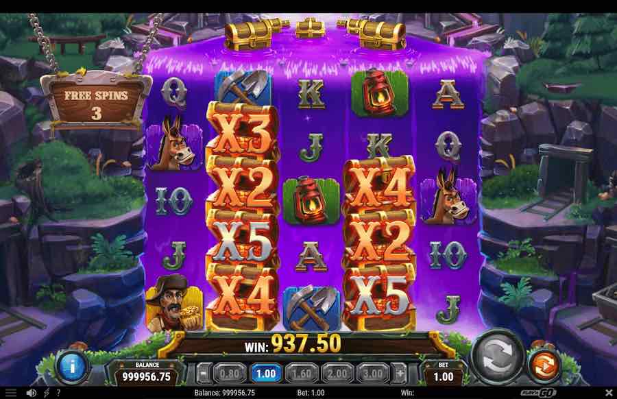 Wild Falls 2 Slot Free Spins Feature 