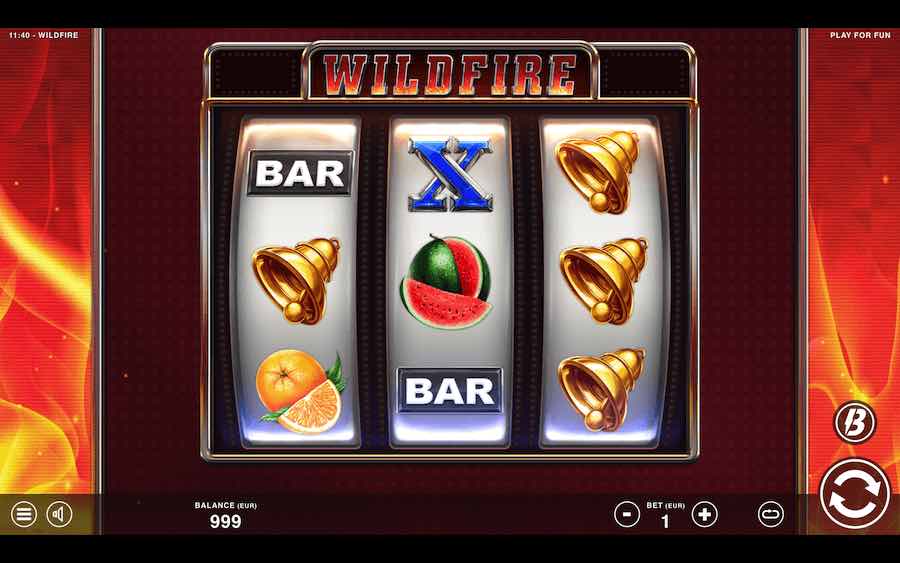 Wildfire Is A 3 Reel Game From Provider Slotmill That Features 5 Paylines