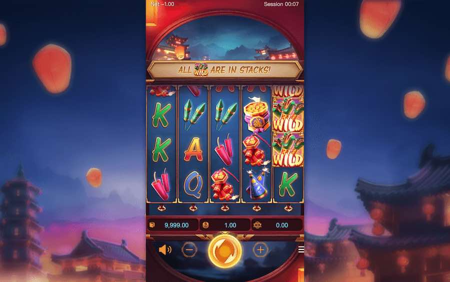 Play With 5 Reels, 243 Paylines, And Win Up To A Maximum Of 20,000x Your Bet In Wild Fireworks Online Slot From Game Provider Pg Soft