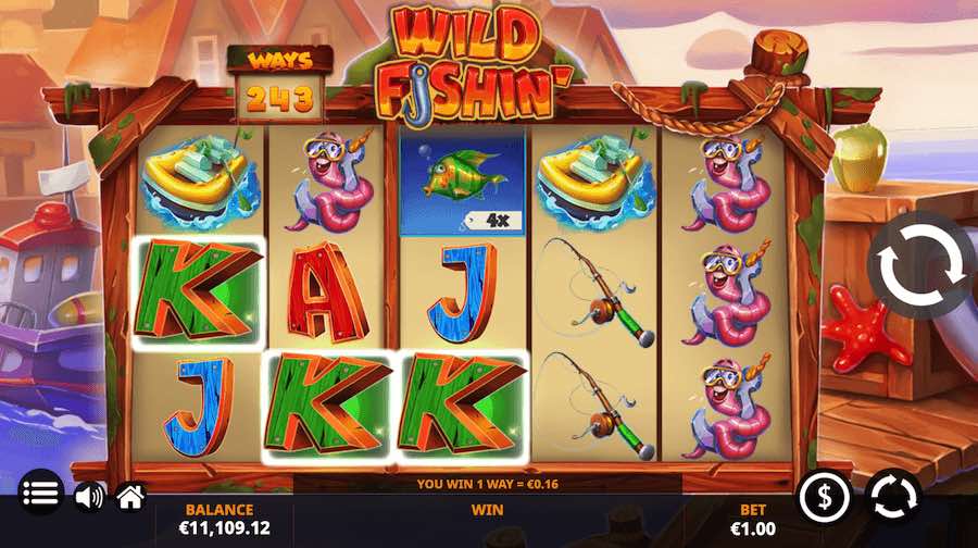 Spin With 5 Reels, 243 Paylines And Win Up To 2,000x Your Bet In Wild Fishin' Wild Ways Online Slot From Game Provider Jelly