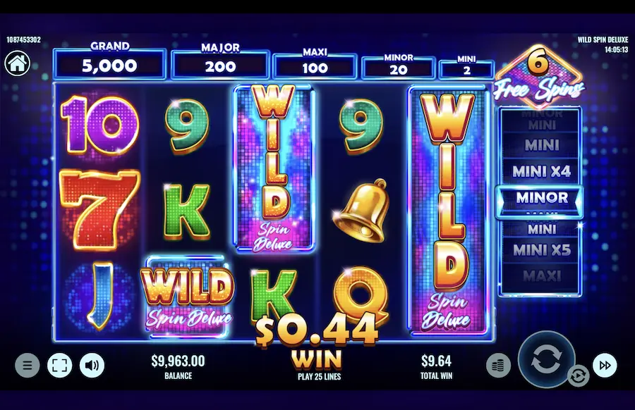 Wild Spin Deluxe Slot