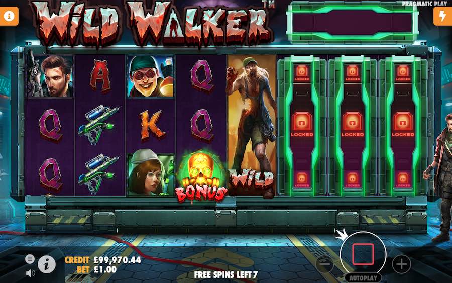 Landing Bonus Symbols Will Help To Unlcok More Reels During The Free Spins On Wild Walker