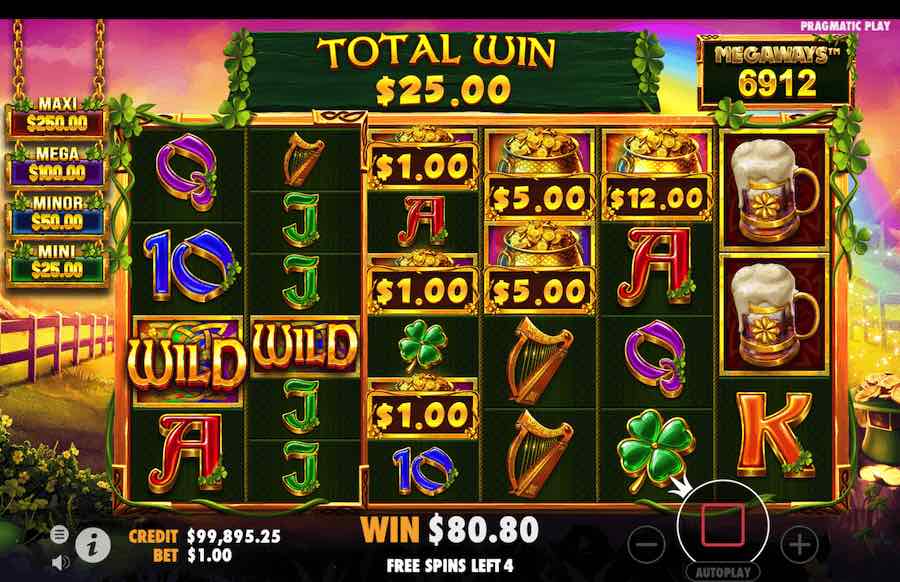 Wild Wild Riches Megaways Slot Free Spins Feature