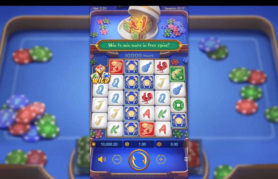 Win Win Fish Prawn Crab Slot Base Game