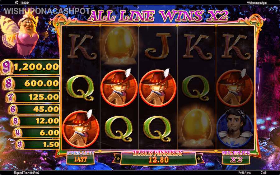 Land A Scatter Symbol On Each Of The Centre Reels To Trigger The Free Spins Feature On Wish Upon A Cashpot Video Slot