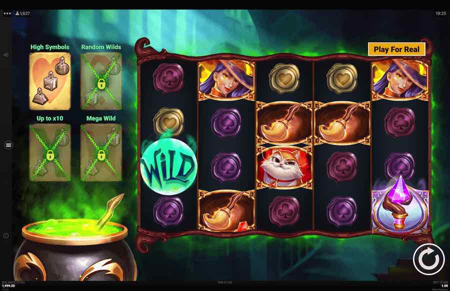 Play With A Spooky Theme On The Witch Feature Online Slot From Developer Gong Gaming