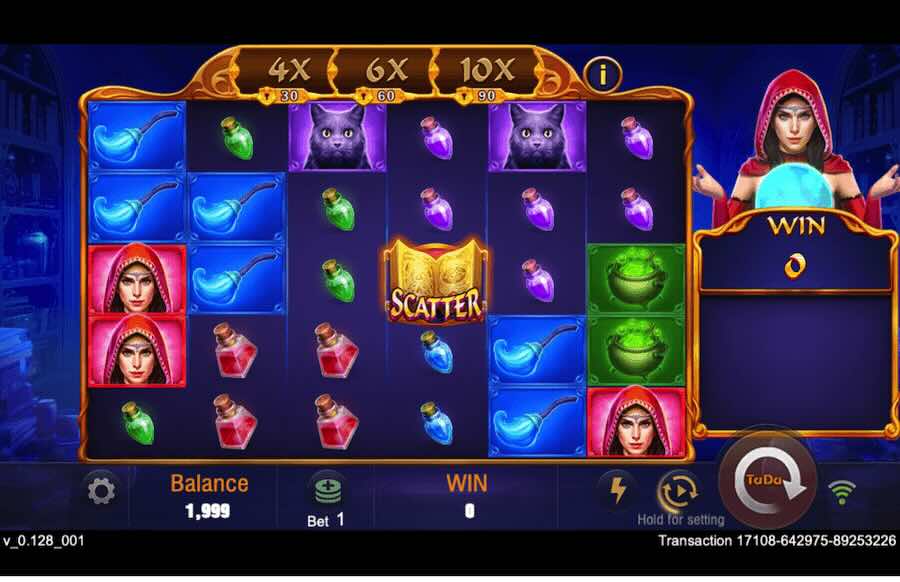 Witches Night Slot Base Game 