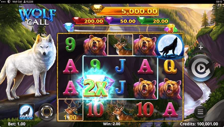 Play With 5 Reels, 1,024 Paylines, And Win Up To 10,000x Your Stake In Spinplay Games Wolf Call Online Slot