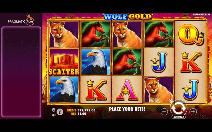 Play With 5 Reels, 25 Paylines, And Win Potential Jackpots On Wolf Gold Power Jackpot Online Slot From Provider Pragmatic Play