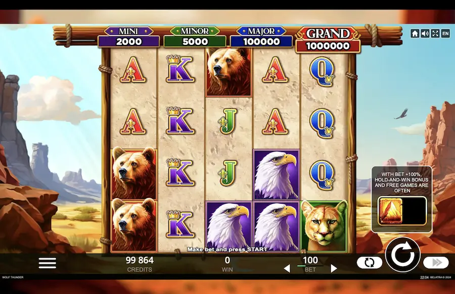 Wolf Thunder Slot