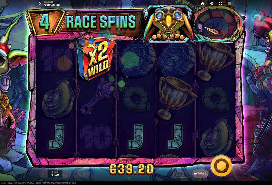 Wrigley's World Slot Free Spins Feature