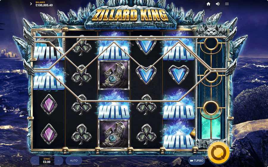 Play With Up To 6 Reels, 30 Paylines, And Win Up To 3,500x Your Stake On Red Tiger Gaming's Zillard King Online Slot