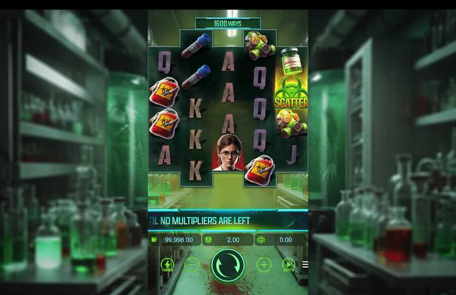 Zombie Outbreak Slot Base Game